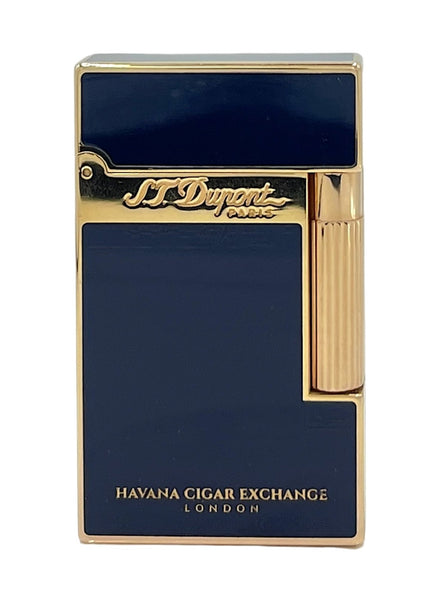 ST Dupont ft Havana Cigar Exchange - Ligne 2 , Atelier Navy Blue Chinese Lacquer