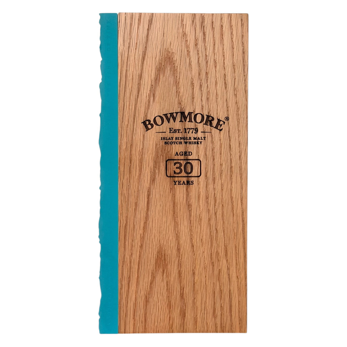 Bowmore 1989 30 Year Old presentation box detail