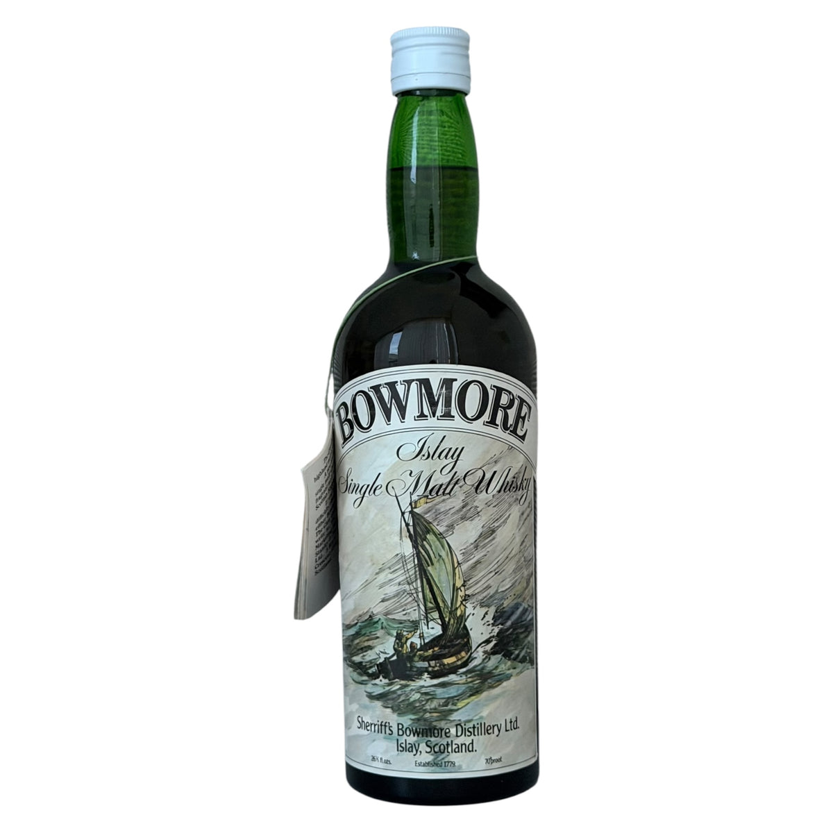 Bowmore Sherriff's Bot. 1970s bottle
