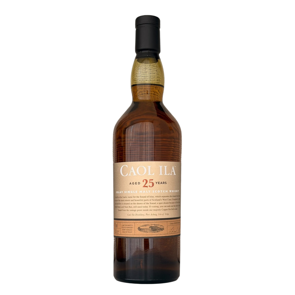 Caol Ila 25 Year Old bottle