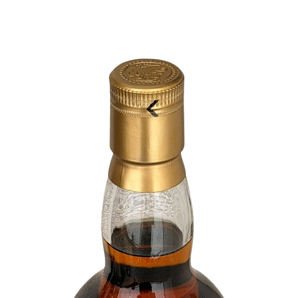 Talisker 1986 21 Year Old Secret Stills No. 1.2 neck and capsule detail
