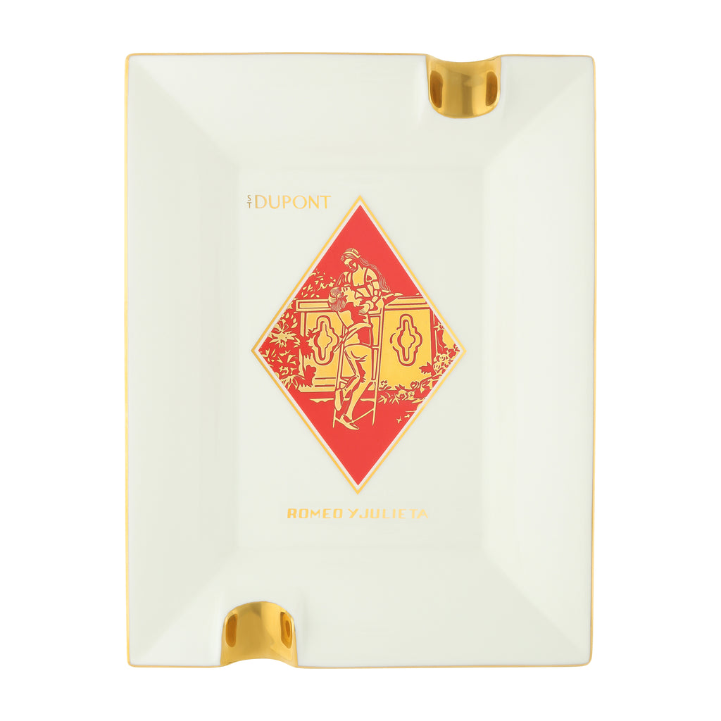 S.T. Dupont - Romeo y Julieta - Porcelain Ashtray