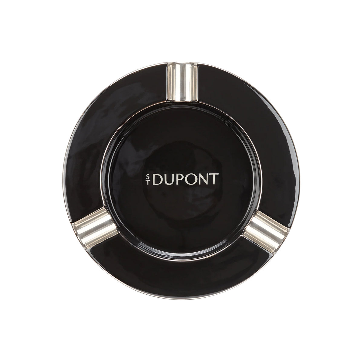 S.T. Dupont - Ashtray XL - Porcelain Silver