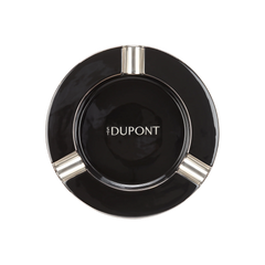 S.T. Dupont - Ashtray XL - Porcelain Silver - Havana Cigar Exchange