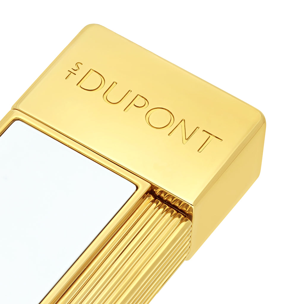 S.T. Dupont - Twiggy Lighter - Romeo y Julieta White/Golden