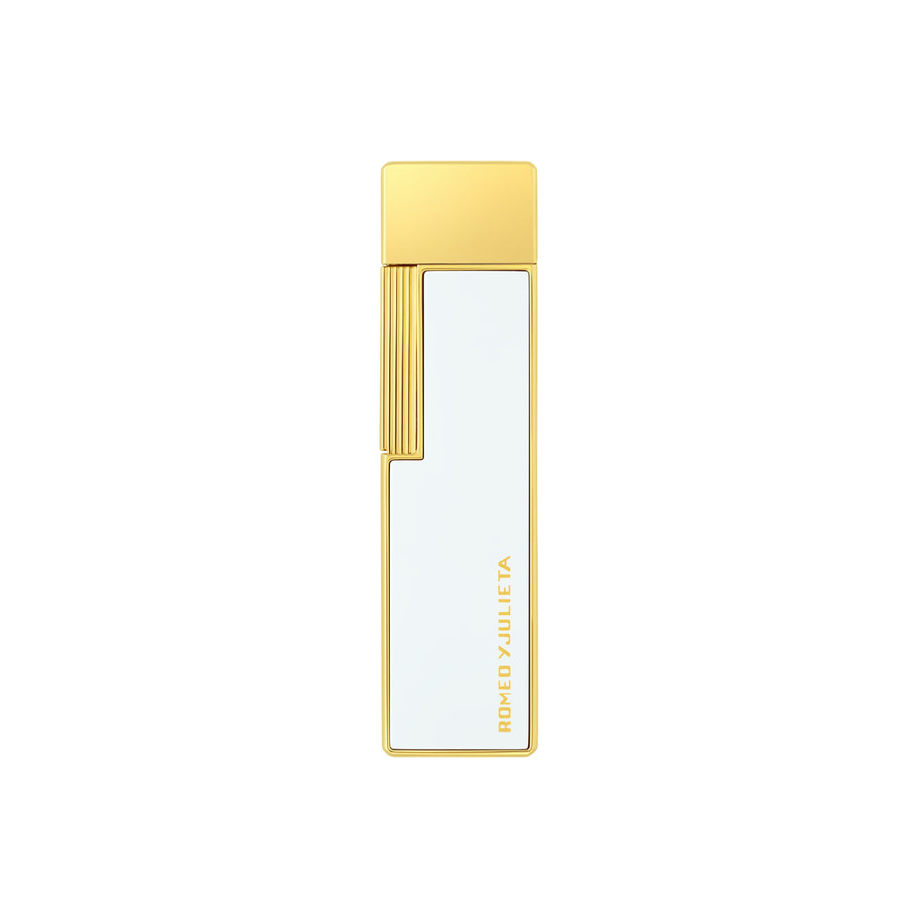 S.T. Dupont - Twiggy Lighter - Romeo y Julieta White/Golden