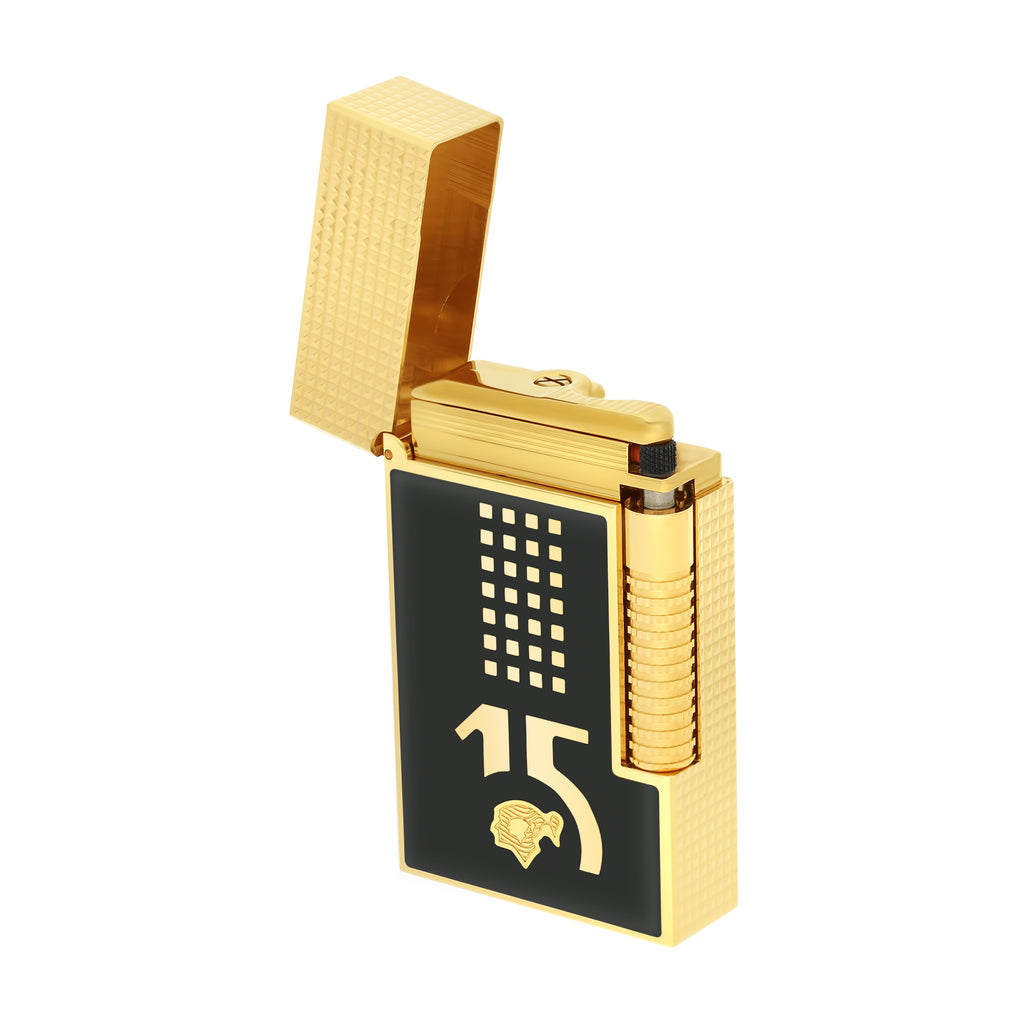 S.T. Dupont Le Grand Cling Lighter Behike Black Yellow Gold