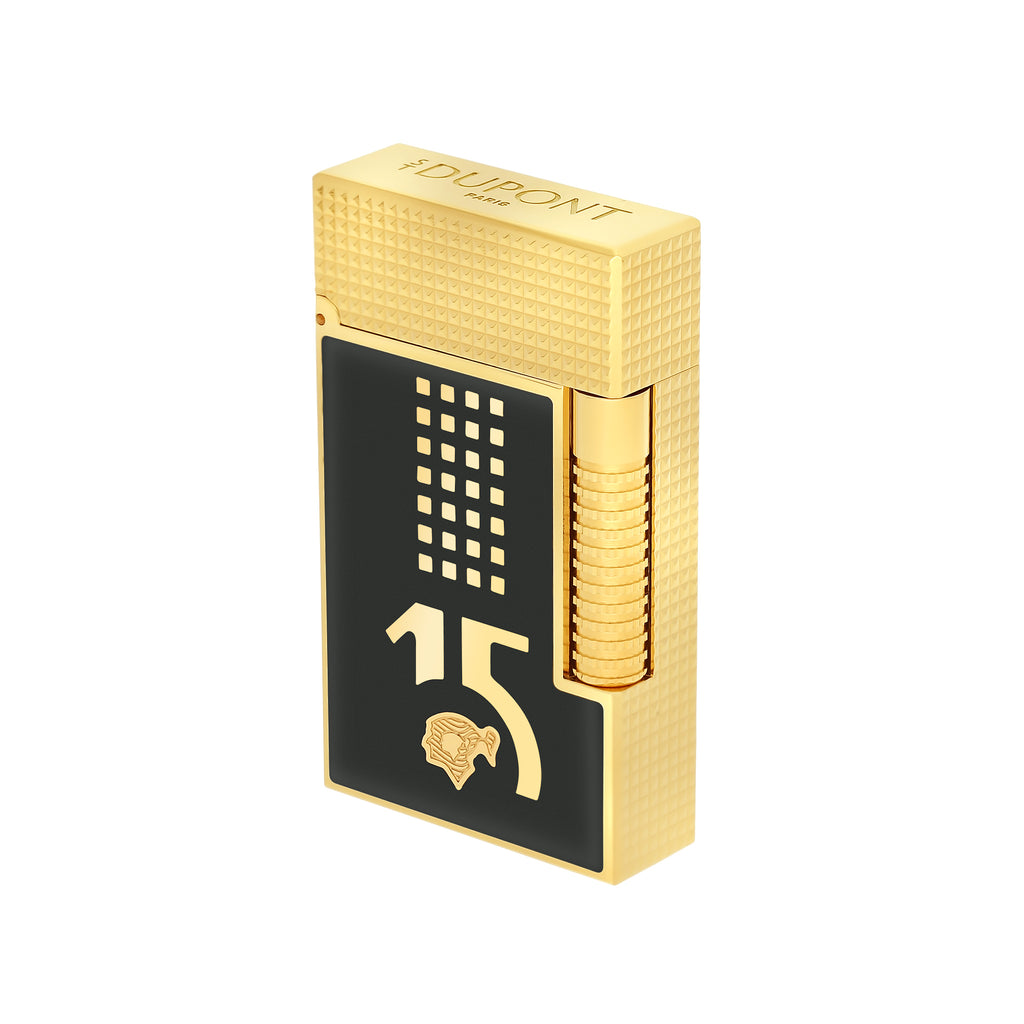 S.T. Dupont Le Grand Cling Lighter Behike Black Yellow Gold