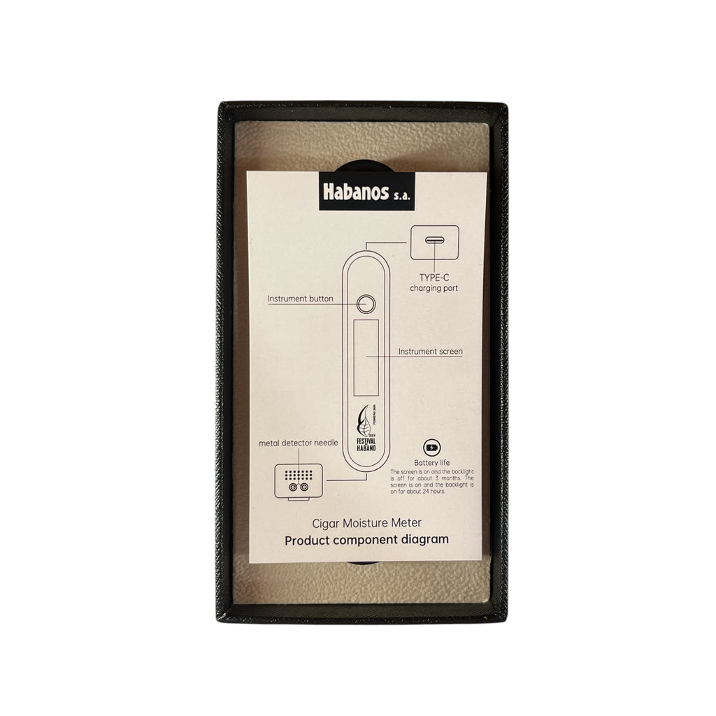 Cigar Moisture Meter - Festival of Habanos