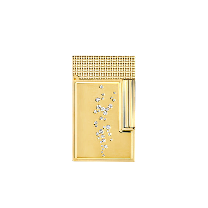 S.T. Dupont - Ligne 2 - Diamond Champagne Lighter Yellow Gold