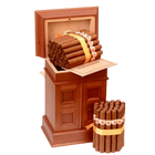 (H) Hoyo de Monterrey Replica Antique Humidor - Monterrey No. 1