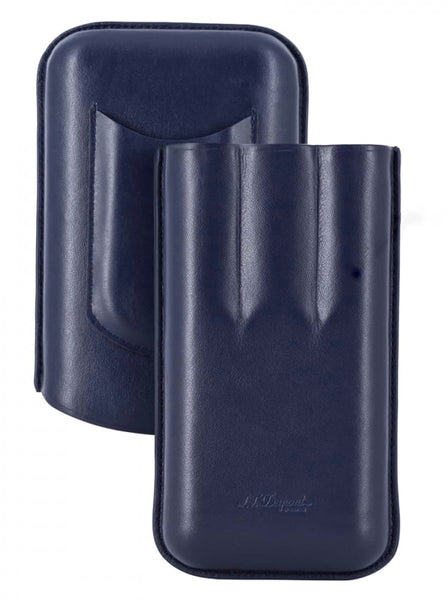S.T Dupont - (3) Case for 3 Cigars - Pure Leather