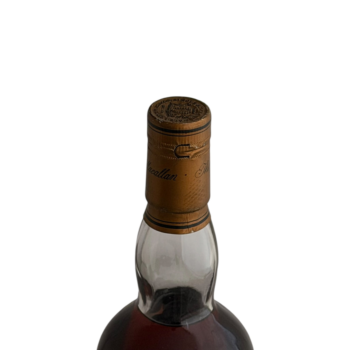 Actual bottle: Macallan 1972 25 Year Old Anniversary Malt capsule