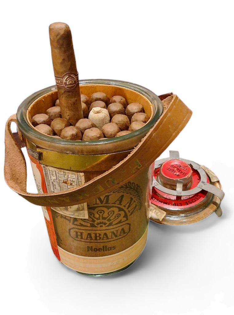 (J) H. Upmann Noellas Jar - Vintage 1970s