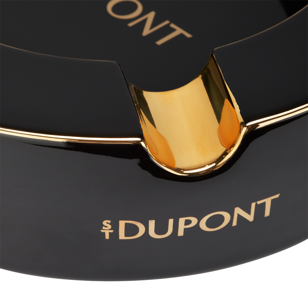 S.T. Dupont - Ashtray XL - Porcelain Golden