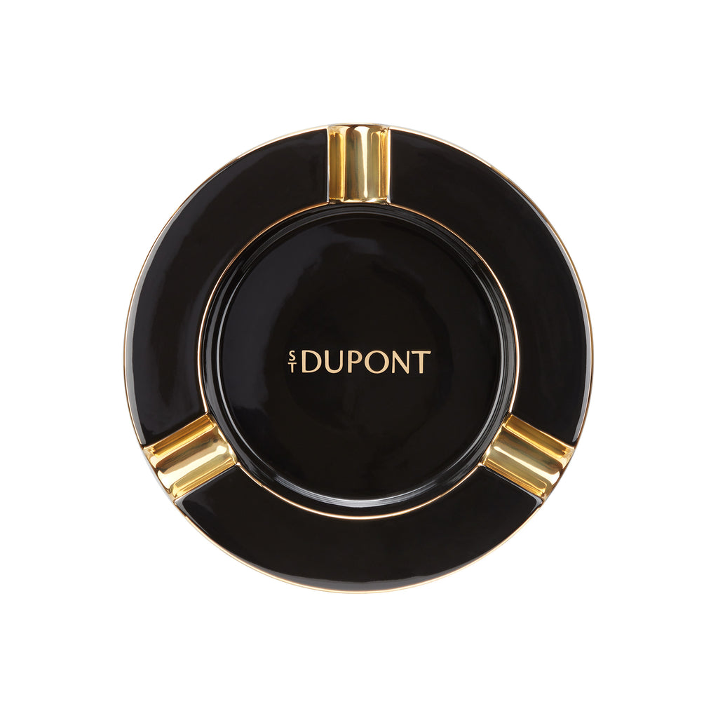 S.T. Dupont - Ashtray XL - Porcelain Golden