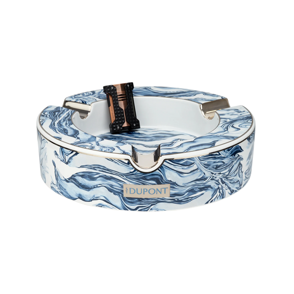 S.T. Dupont - Ashtray XL - Porcelain Blue