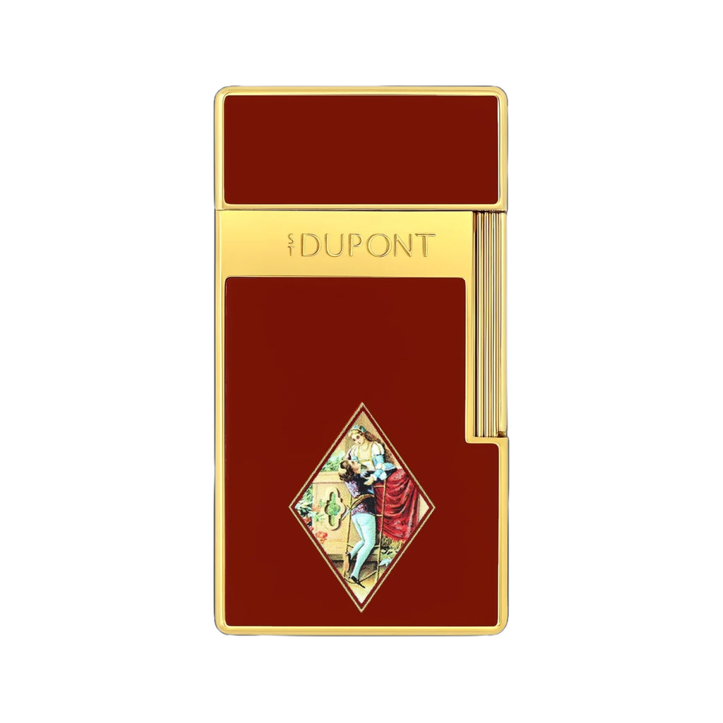 S.T. Dupont - Biggy Lighter - Romeo y Julieta (Burgundy)_front