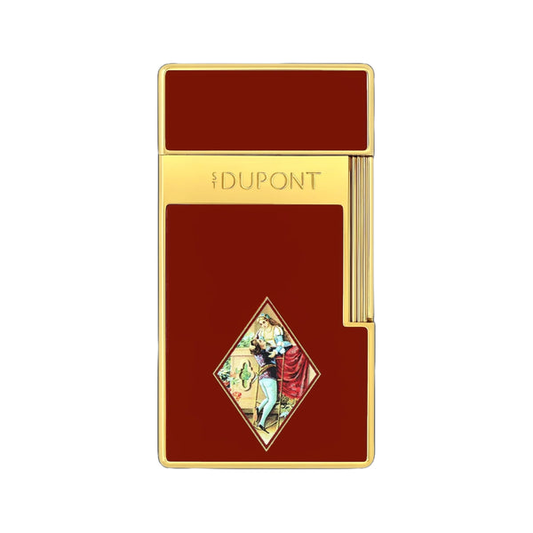 S.T. Dupont - Biggy Lighter - Romeo y Julieta (Burgundy)_front