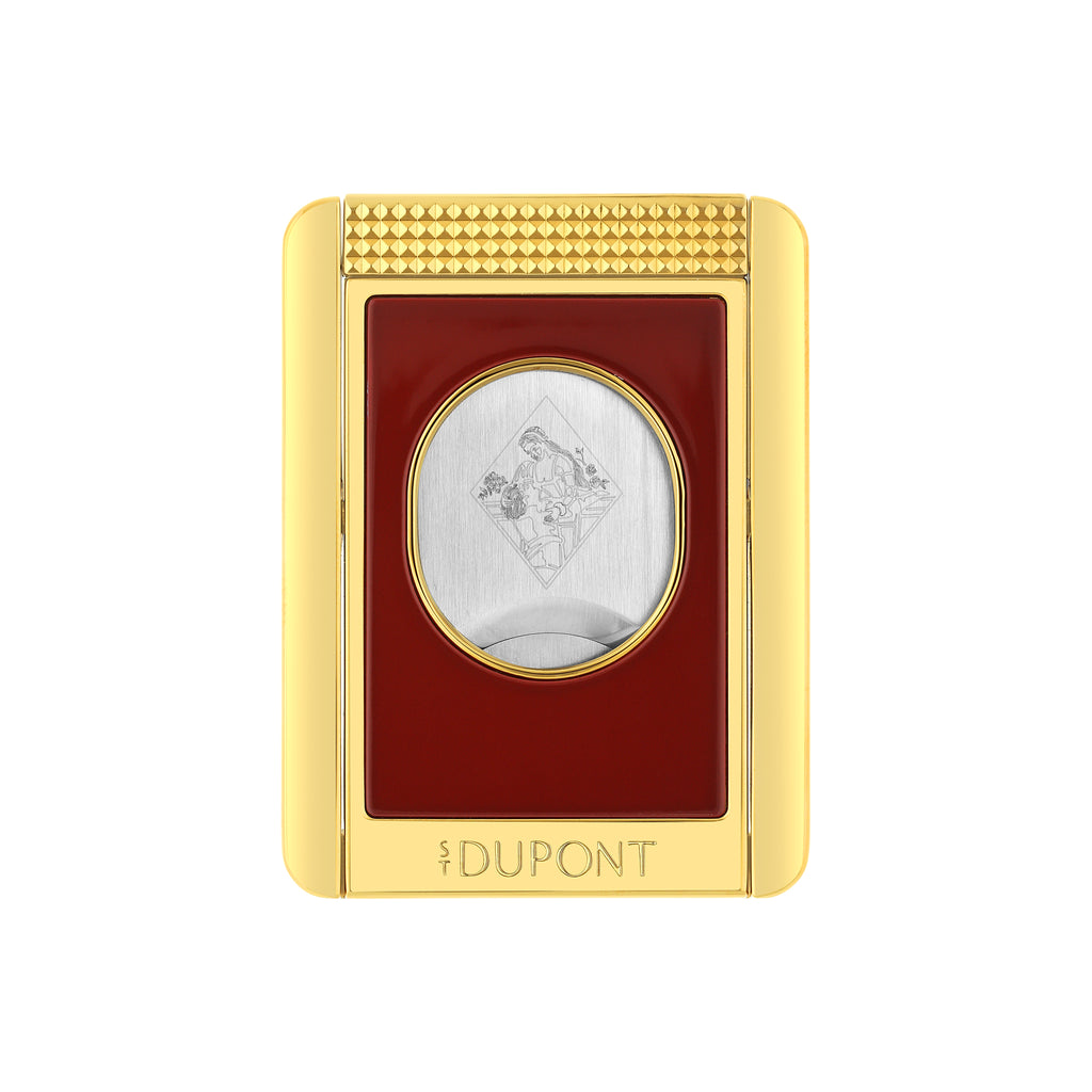 S.T. Dupont - Cigar Cutter and Stand - Romeo y Julieta (Red/White)