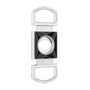 S.T. Dupont - Fire X Guillotine Cutter - Blue / Chrome