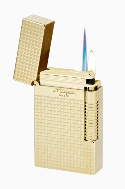 S.T. Dupont - Le Grand - Diamond Head Gold Lighter
