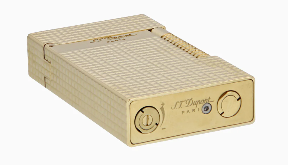S.T. Dupont - Le Grand - Diamond Head Gold Lighter