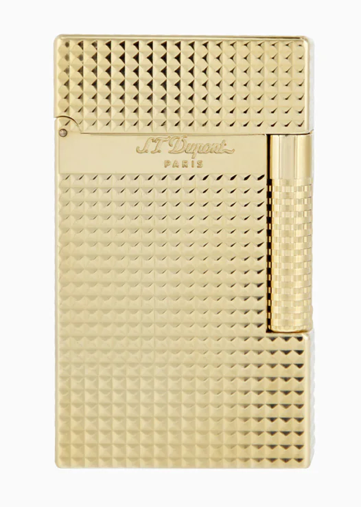 S.T. Dupont - Le Grand - Diamond Head Gold Lighter