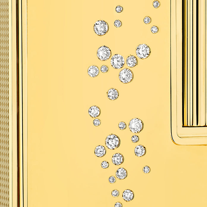 S.T. Dupont - Ligne 2 - Diamond Champagne Lighter Yellow Gold