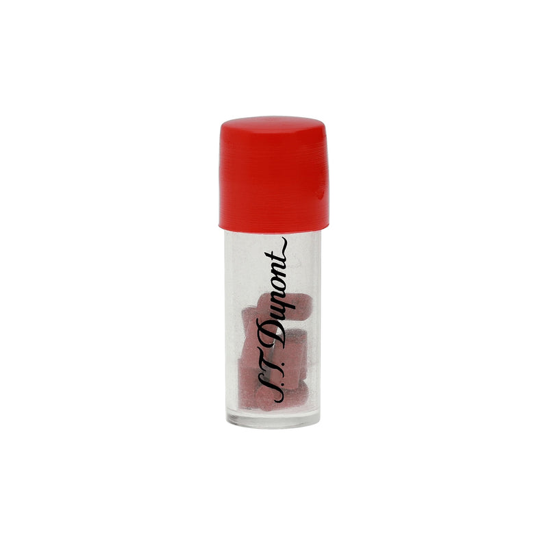 S.T. Dupont - RED LIGHTER FLINT (X8) - tube