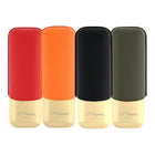 S.T Dupont - (2) Double Cigar Cases - Gold