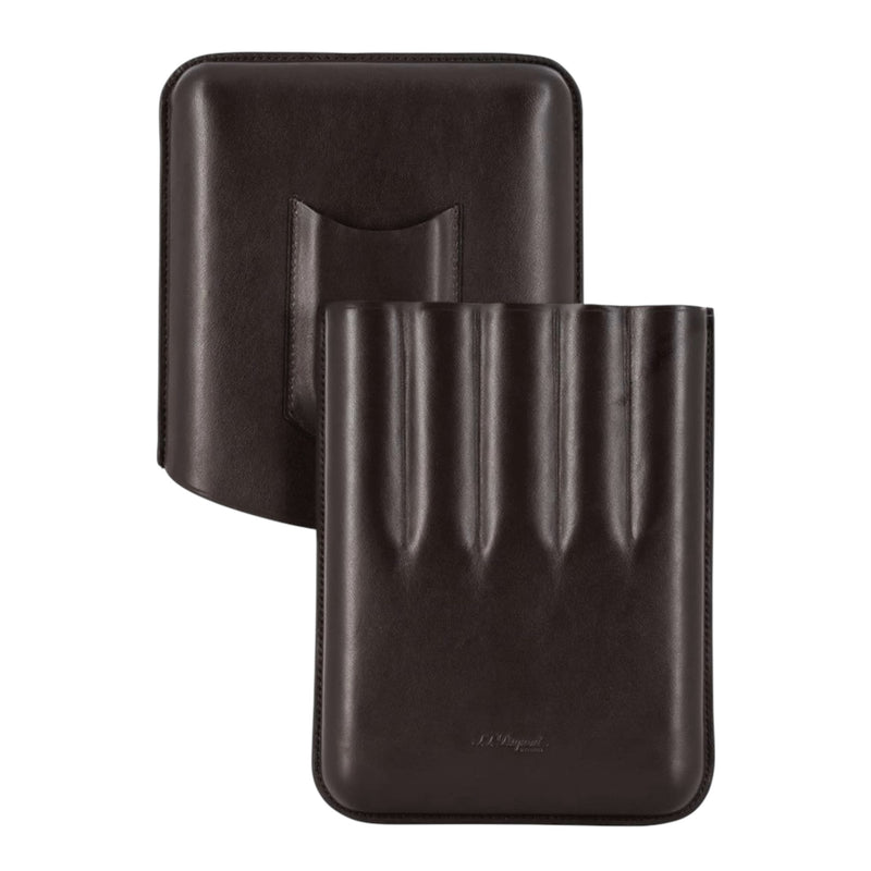 S.T Dupont - (5) Case for 5 Cigars - Pure Leather