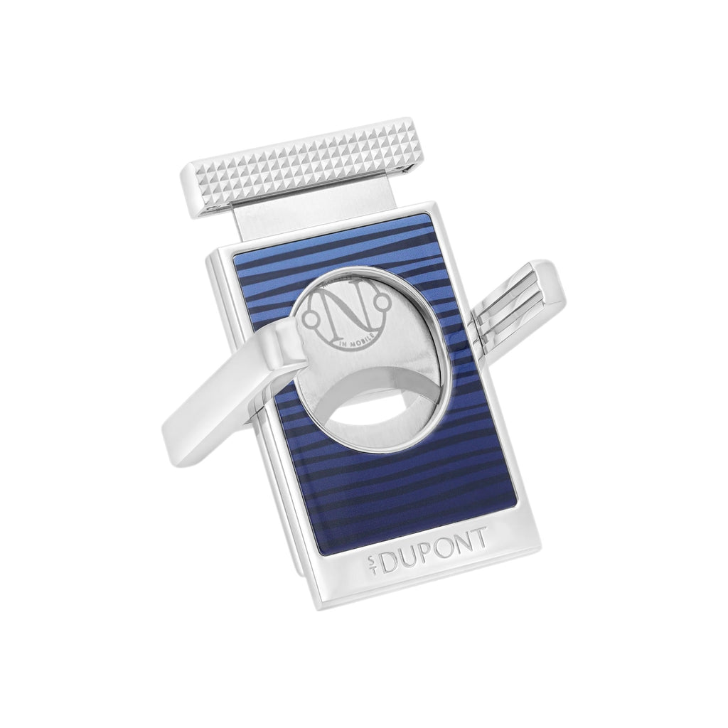 S.T Dupont - Cigar cutter and stand 20'000 Leagues under the seas blue gulf stream