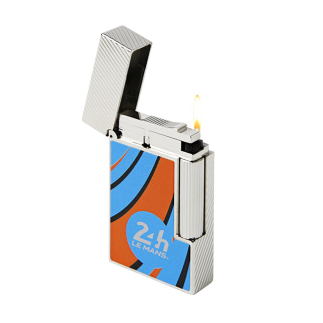 S.T Dupont - Ligne 2 - 24H Le Mans - Blue and Palladium - Limited Edition Lighter