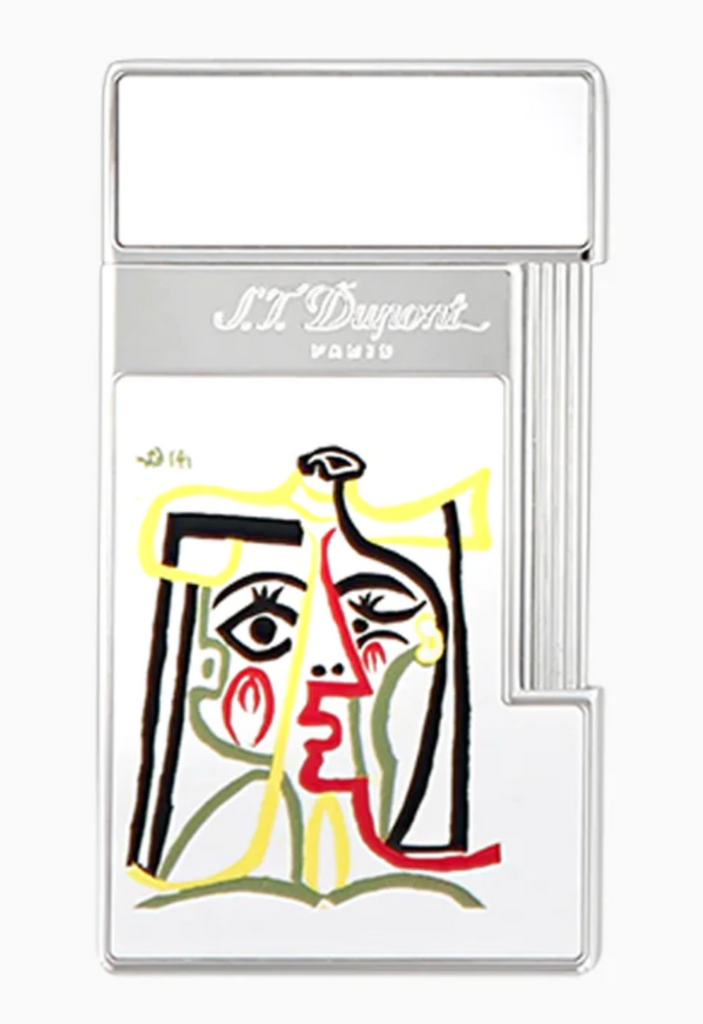 S.T. Dupont - Slimmy Picasso Blanc
