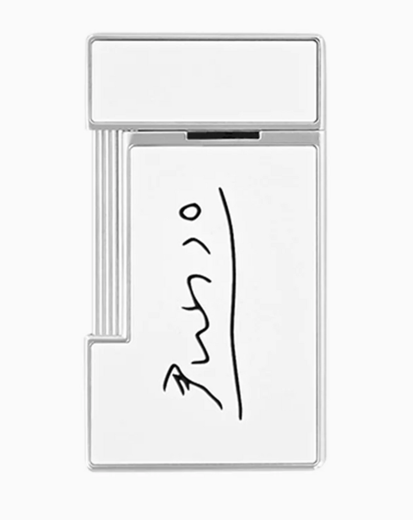 S.T. Dupont - Slimmy Picasso Blanc