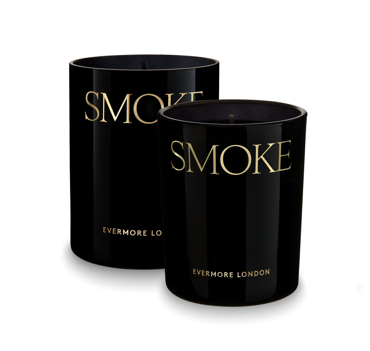 Smoke scented candle