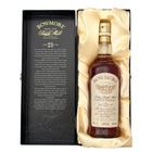 Bowmore 21 Year Old Bot. 1990s rear bottle view