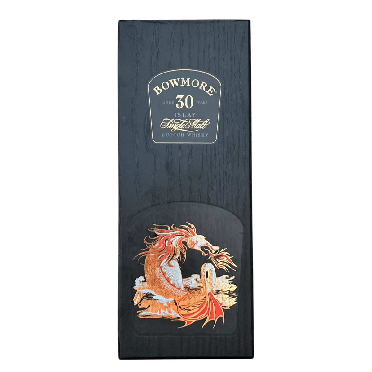 Bowmore 30 Year Old Sea Dragon presentation box