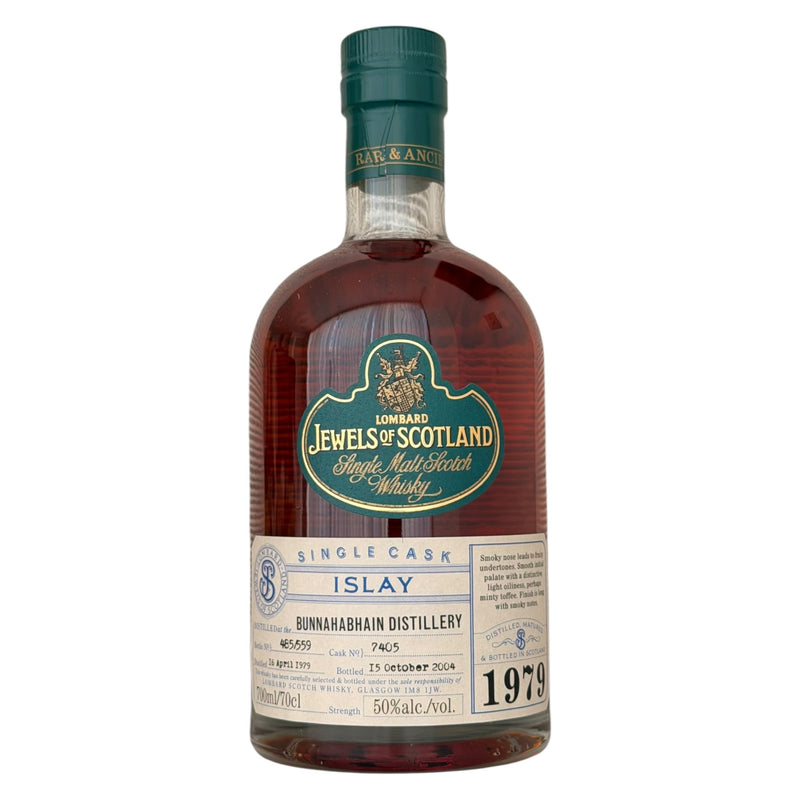 Bunnahabhain 1979 25 Year Old Jewels of Scotland bottle