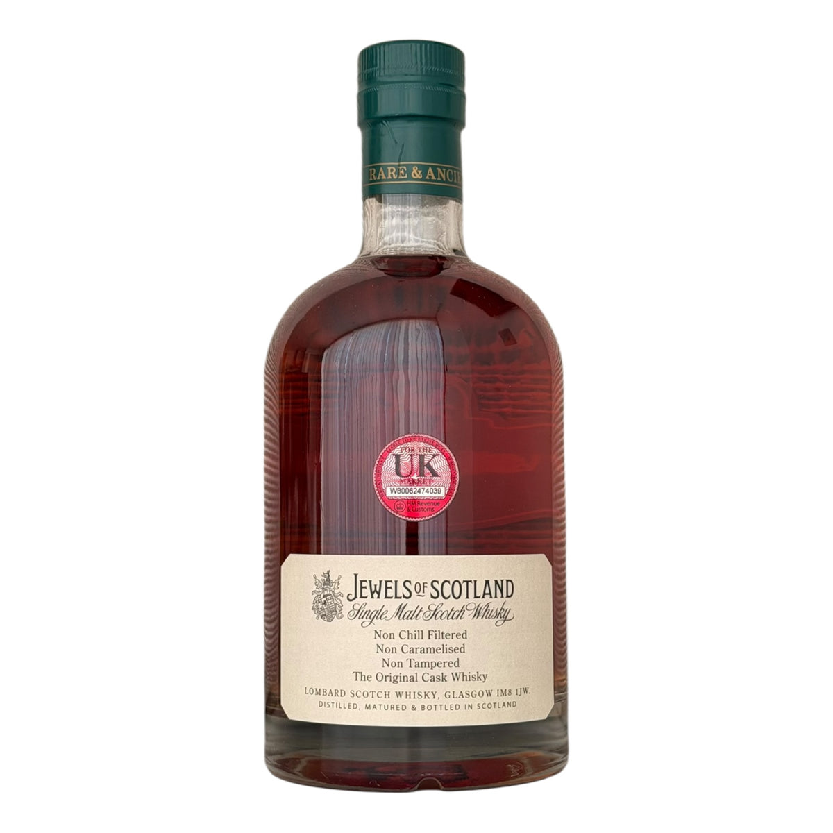 Bunnahabhain 1979 25 Year Old Jewels of Scotland rear bottle view