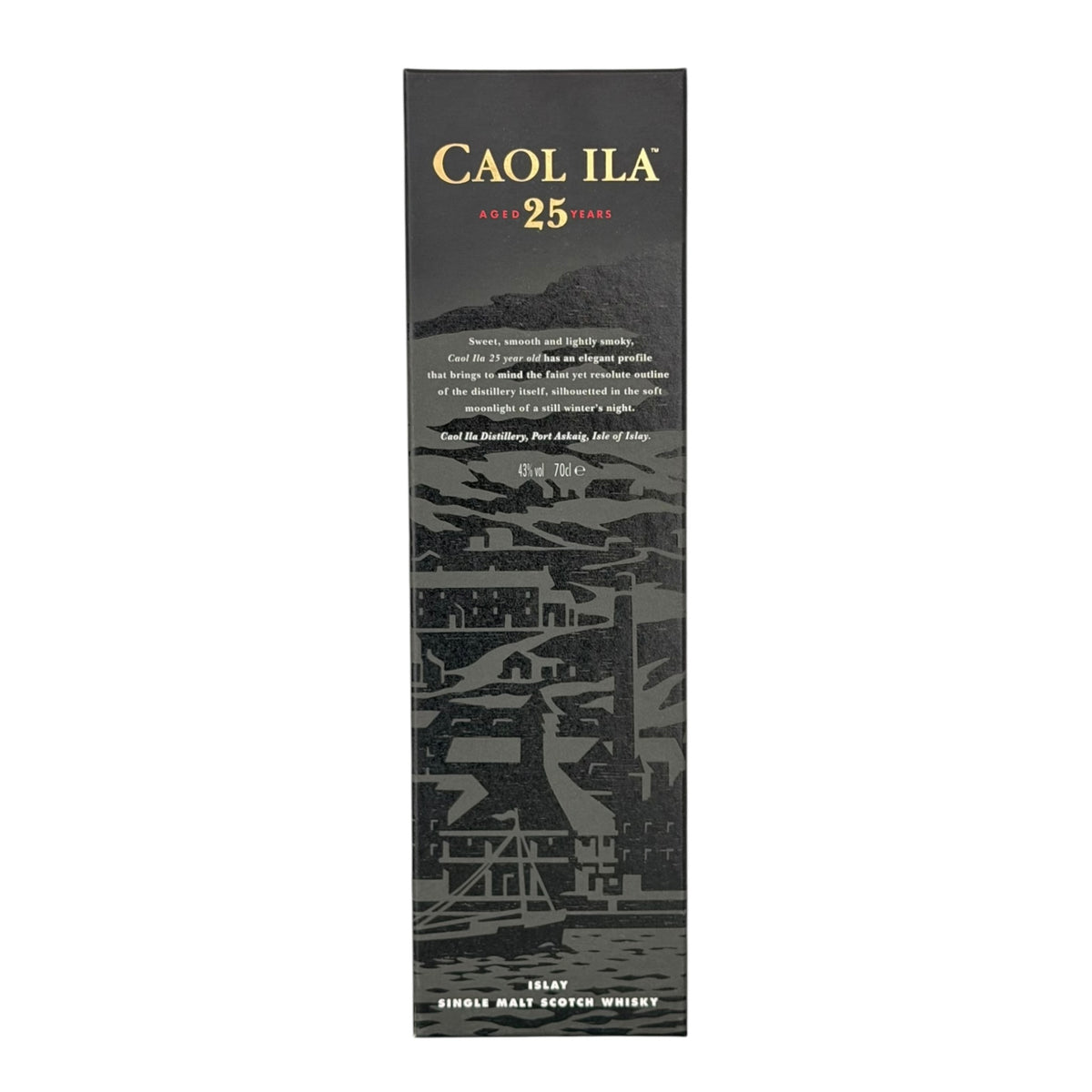 Caol Ila 25 Year Old presentation box front