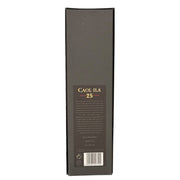 Caol Ila 25 Year Old presentation box rear