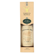 Dallas Dhu 1979 Gordon & MacPhail presentation carton front