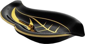 Habanos Festival Cigar Ashtray - Siglo Leaf (Black)