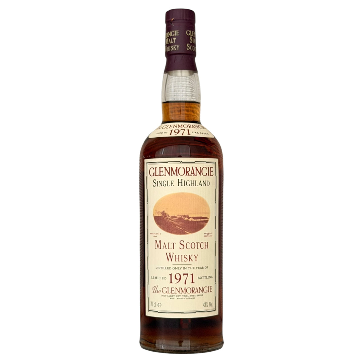 Glenmorangie 1971 150th Anniversary bottle