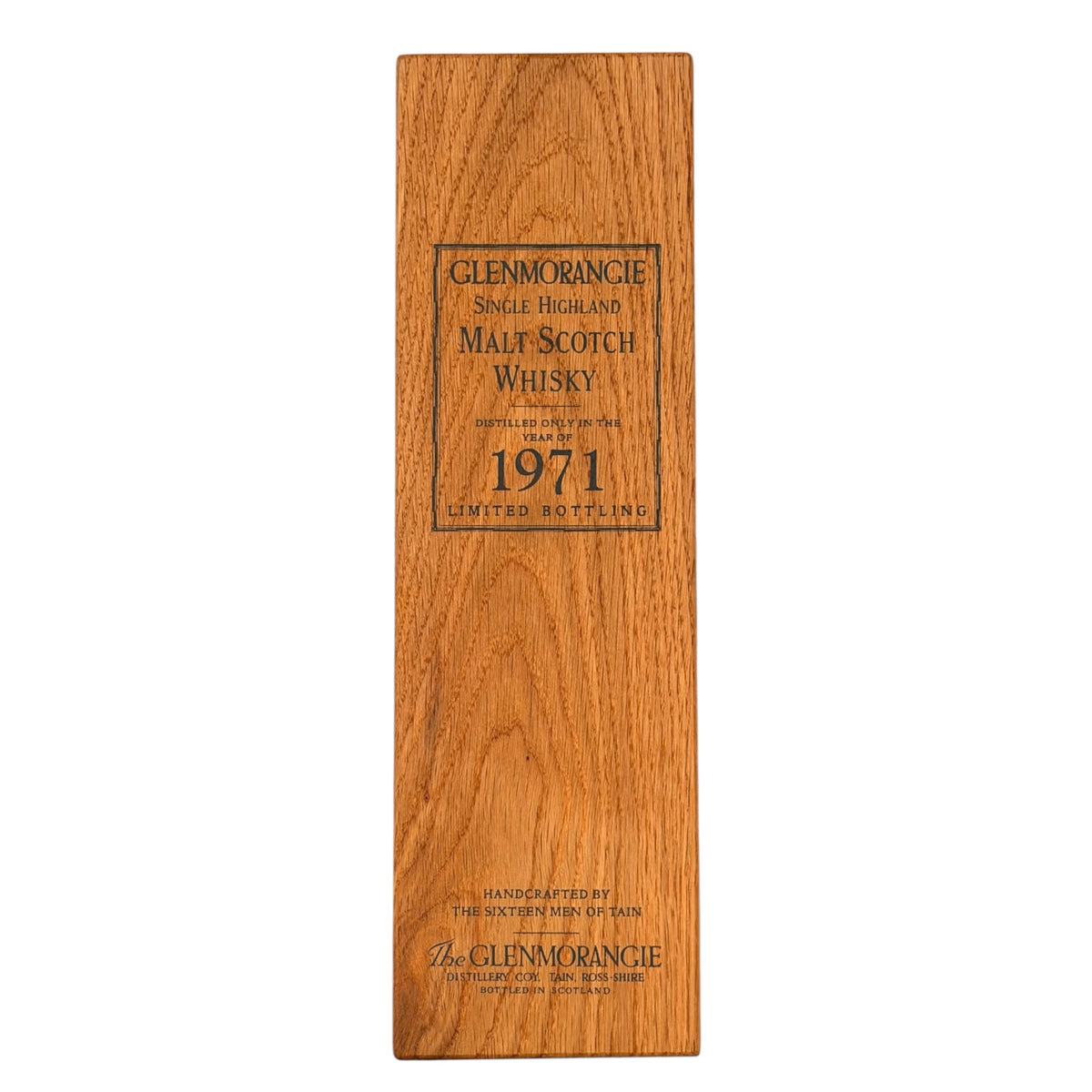 Glenmorangie 1971 150th Anniversary presentation box