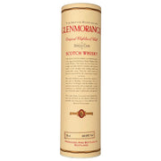 Glenmorangie 1984 10 Year Old Natural Cask Strength presentation tube rear