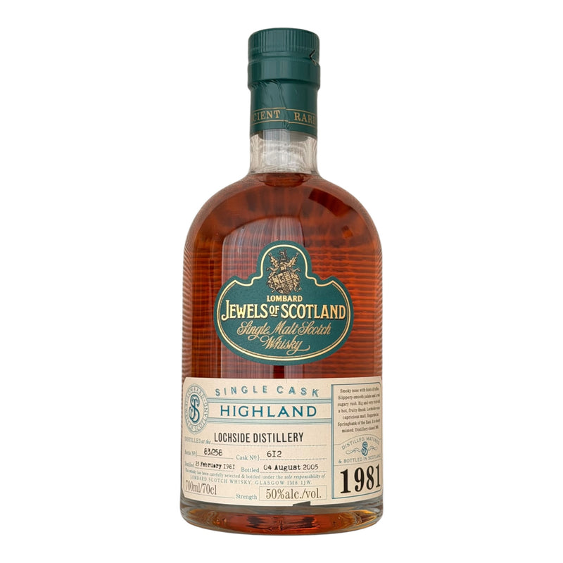 Lochside 1981 24 Year Old Jewels of Scotland bottle