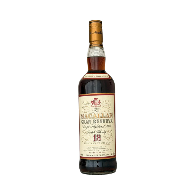 Macallan 1979 18 Year Old Gran Reserva bottle